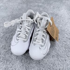 NWOB - Nike Vapor Edge Shark 2 Youth Football Cleats White Size 10C DH5089-102